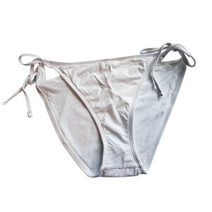 Tommy Bahama White Bikini Bottom With Side Tie Design  Womens Swimwear Size XL
